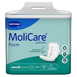 Прокладки анатомічної форми Paul Hartmann MoliCare Premium Form 5 крапель 32 шт