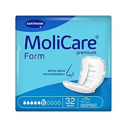 Прокладки анатомічної форми при нетриманні Paul Hartmann MoliCare Premium Form 6 крапель 32 шт