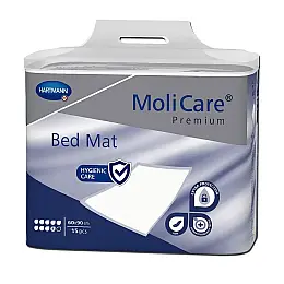 Пеленки Paul Hartmann MoliCare Premium Bed Mat 9 крапель 60x90 см з суперабсорбентом 15 шт