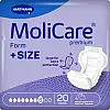 Прокладки анатомічної форми при нетриманні Paul Hartmann MoliCare Premium Form +SIZE 8 крапель 20 шт