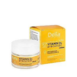Крем для обличчя проти зморшок Delia Cosmetics Vitamin D3 Precursor Day Cream 50 мл (5906750800745)