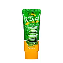Сонцезахисний крем для обличчя FarmStay Aloe Vera Perfect Sun Cream SPF50+ PA+++ 70 мл (FS 9867)