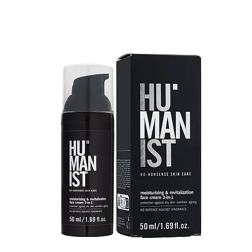 Крем для обличчя чоловічий Delia Cosmetics Humanist 3в1 Зволоження та ревіталізація 50 мл (5906750806556)