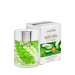 Відновлювальний крем під очі Sadoer Aloe Vera Repair з гіалуроновою кислотою 60 мл (SD51780)