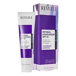 Увлажнюючий денний крем для обличчя з SPF30 REVUELE Retinol 40 мл (5060565106246)