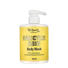 Гель для душу з саліциловою кислотою Top Beauty проти акне 500 мл (TB-10147)