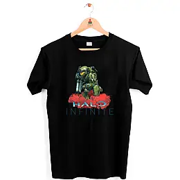 Футболка для ігромана Кавун Games Halo Infinite L Чорний (ФП012713L)