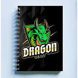 Скетчбук Sketchbook блокнот для малювання з новорічним принтом "Dragon 2024 Дракон 2024" А3 Кавун 48
