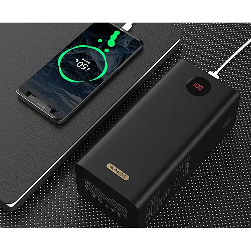 Внешній акумулятор павербанк Romoss PEA57 22.5W 60000 mAh Чорний