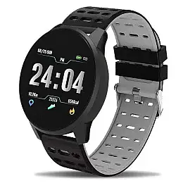 Фітнес-браслет No Brand 119PLUS Black Gray (16099-hbr)