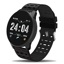 Фітнес-браслет No Brand 119PLUS Black (16100-hbr)