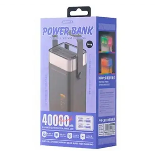 Універсальний зарядний акумулятор Remax RPP-596 40000 mAh