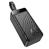 Універсальна мобільна батарея Hoco J123C 60000mAh Чорний