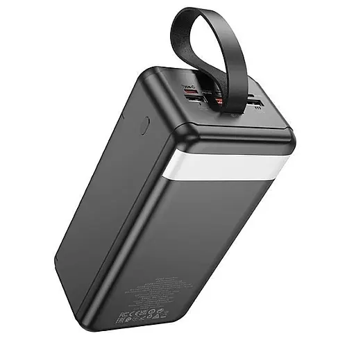 Універсальна мобільна батарея Hoco J123C 60000mAh Чорний