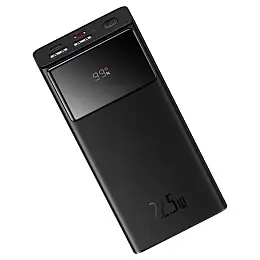 Повербанк BASEUS Star-Lord Цифровий дисплей 30000mAh Чорний