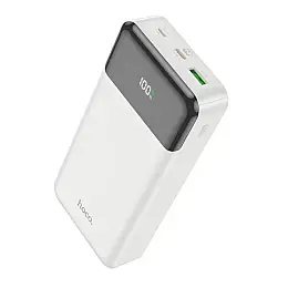 Універсальний зарядний акумулятор Hoco J102A 20000mAh Cool figure PD20W QC3.0 Білий