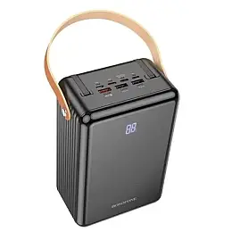Універсальний зарядний акумулятор Borofone BJ32 80000mAh Terra 22.5W PD20W Чорний