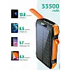 Універсальний зарядний акумулятор iBattery F33W 33500 mAh Чорно-оранжевий