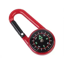 Компас-карабін Munkees DC27T Red (16593-hbr)