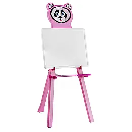 Мольберт детский Pilsan Панда 46 х 53 х 95 см Pink (123976)