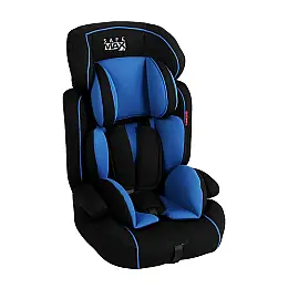 Дитяче автокрісло універсальне Joy ISOFIX 1/2/3 9-36 кг Чорне та синє (156748)