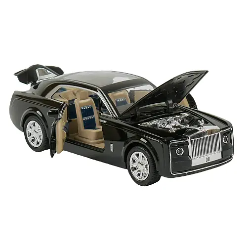 Дитяча машина TK Group Auto Expert 1:24 Чорна (87624)
