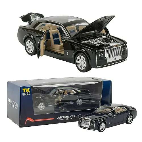 Дитяча машина TK Group Auto Expert 1:24 Чорна (87624)