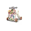 Детские ходунки-каталка Yufeng Walking Car 53х39х49 см Розово-белый (154599)