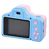 Детский фотоаппарат No Brand Developmental Toys 8х5х6 см 32 Гб Розово-голубой (112715)