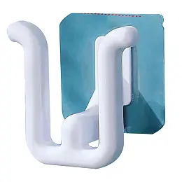 Держатель настінний для взуття UKC LVR 003 з наклейкою White (16575-hbr)