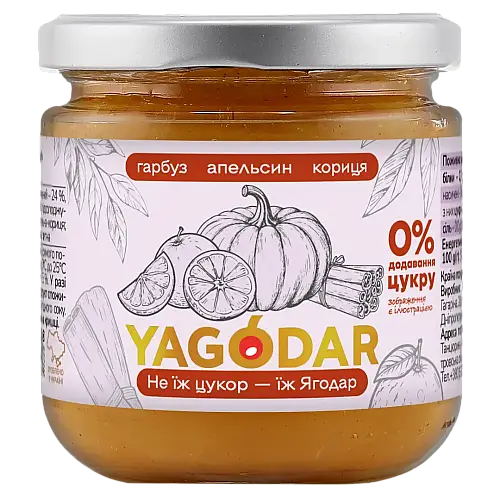 Джемы та соуси з прянощами YAGODAR 5 шт (2443956428)