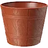 Горшок для цветов Derevo Elba-6 25 л терракот Form-Plastic