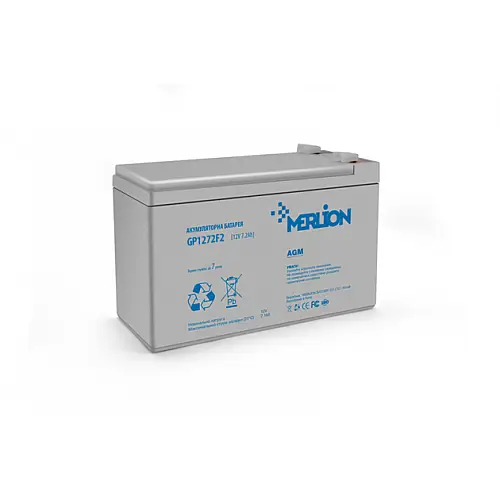 Акумуляторна батарея Merlion AGM GP1272F2 12V 7.2Ah