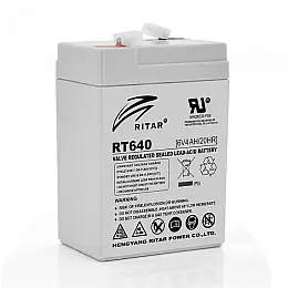 Акумуляторна батарея AGM Ritar RT640 6V 4Ah