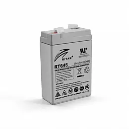 Акумуляторна батарея AGM Ritar RT645 6V 4.5Ah