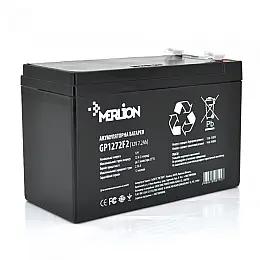 Акумуляторна батарея Merlion AGM GP1272F2B 12V 7.2Ah