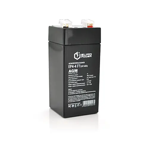 Аккумуляторная батарея Europower AGM EP4-4M1 4V 4 Ah