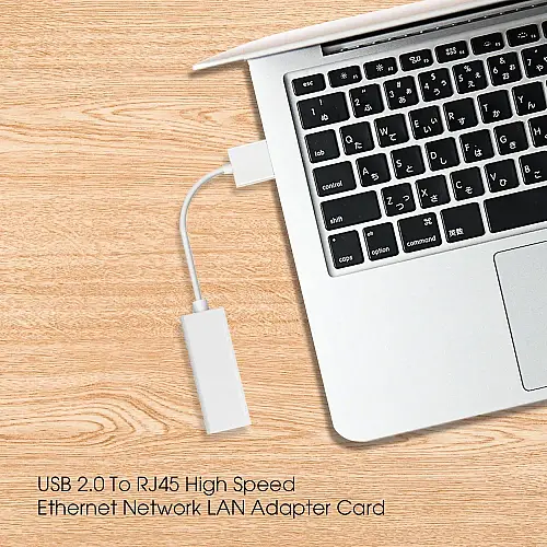 Сетевий адаптер перехідник Pix-Link USB LAN RD9700 мережна карта White (16156-hbr)