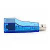 Сетевий адаптер перехідник Pix-Link USB LAN 001 мережевий адаптер Blue (16157-hbr)
