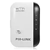 Ретранслятор репітер підсилювач сигналу Wi-Fi Pix-Link LV-WR03 Білий (16170-hbr)