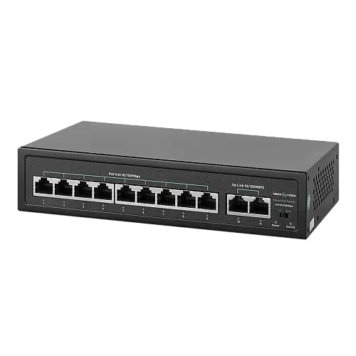 Комутатор мережевий POE GreenVision GV-016-D-09 2P