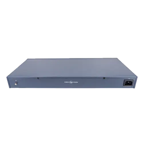 Комутатор мережевий POE GreenVision GV-019-AI-16 2PG