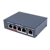 Комутатор мережевий POE GreenVision GV-017-AI-4 1P