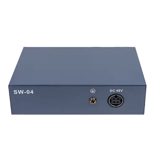 Комутатор мережевий POE GreenVision GV-017-AI-4 1P