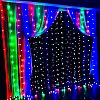 Гирлянда Xmas 320 Led Ламп Штора Водопад Разноцветное Свечение 3Mх3M 165-Cl174Rgb