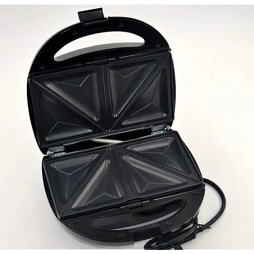 Сендвичница Domotec MS 7704 вафельница 4 в 1 Черный (008090)