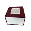 Коробка для наручного годинника подарункова BoX Бордова (IBW028KO)