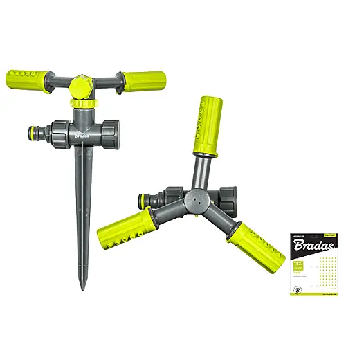 Зрошувач обертовий 3-х ріжковий на кілку LIME LINE Bradas