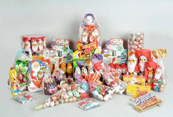 изображение новогодние подарки для детей