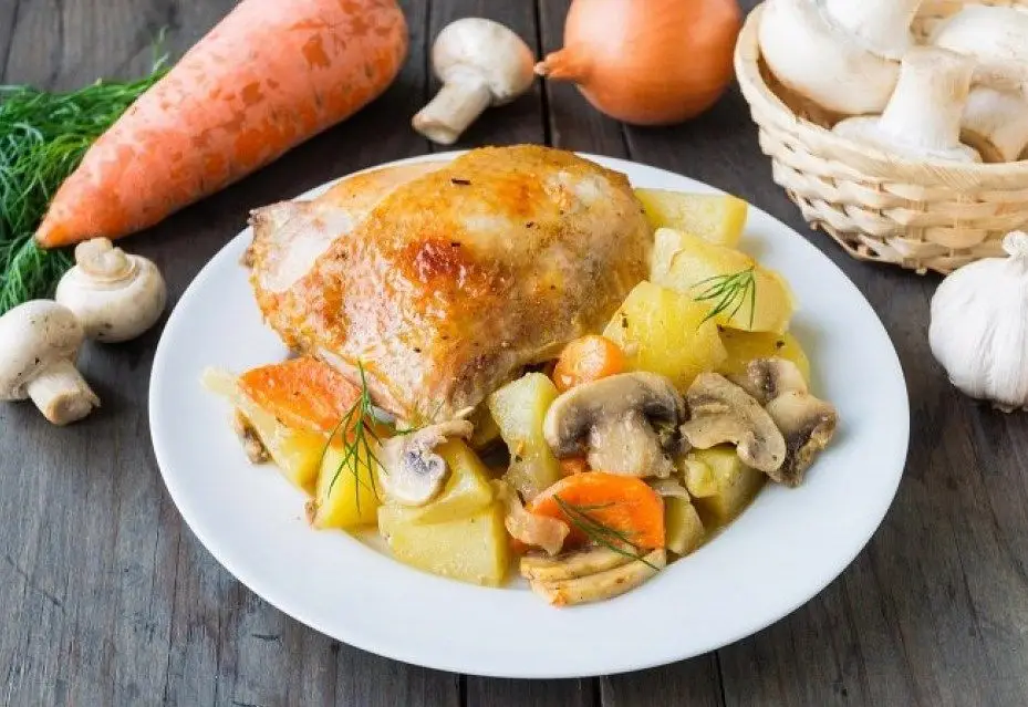 Фотография блюдо из курицы